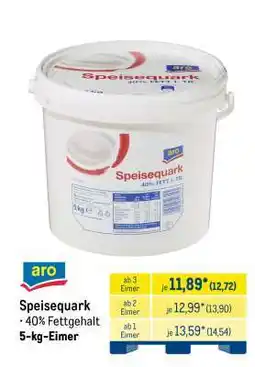 METRO aro Speisequark Angebot