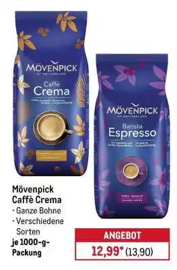 METRO MÖVENPICK Caffè Crema Angebot