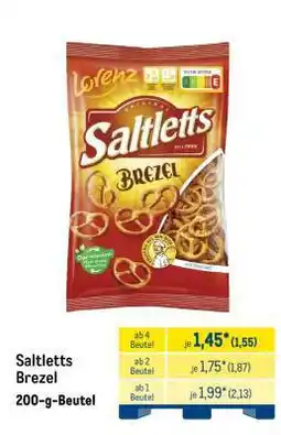 METRO Saltletts Brezel Angebot