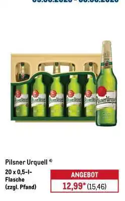 METRO Pilsner Urquell Angebot