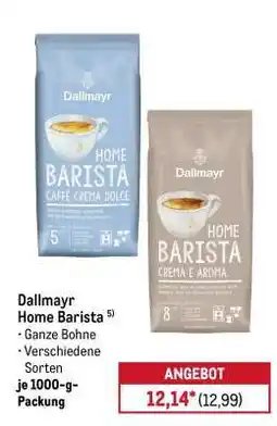 METRO Dallmayr Home Barista Angebot
