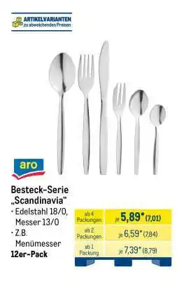 METRO aro Angebot