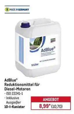 METRO AdBlue Angebot