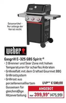 METRO WEBER Angebot