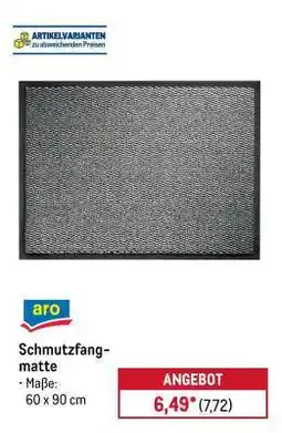 METRO aro Angebot