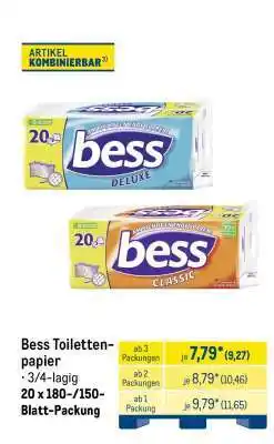 METRO bess Toilettenpapier Angebot