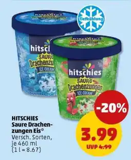 PENNY HITSCHIES Saure Drachenzungen Eis Angebot