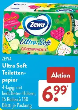 Aldi Süd ZEWA Ultra Soft Toilettenpapier Angebot