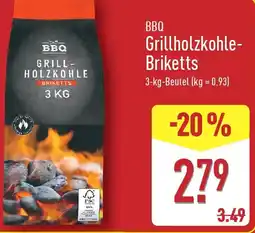 Aldi Nord BBQ Grillholzkohle Briketts Angebot