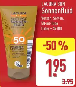 Aldi Nord LACURA SUN Sonnenfluid Angebot