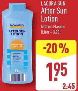 Aldi Nord LACURA SUN After Sun Lotion Angebot