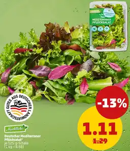PENNY Deutscher Mediterraner Pflücksalat Angebot