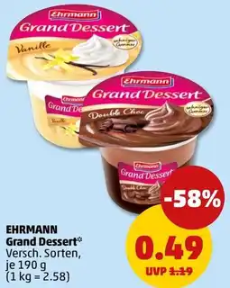 PENNY EHRMANN Grand Dessert Angebot