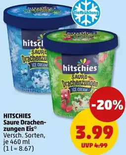 PENNY HITSCHIES Saure Drachenzungen Eis Angebot