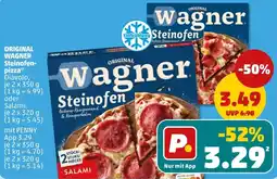 PENNY ORIGINAL WAGNER Steinofenpizza Angebot
