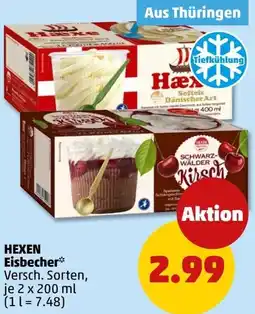 PENNY HEXEN Eisbecher Angebot