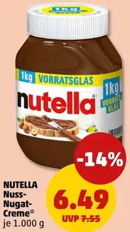 PENNY NUTELLA Nuss Nugat Creme Angebot