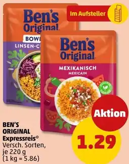 PENNY BEN'S ORIGINAL Expressreis Angebot