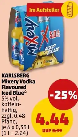 PENNY KARLSBERG Mixery Vodka Flavoured Iced Blue Angebot