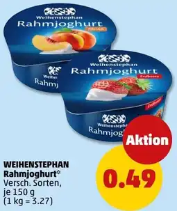 PENNY WEIHENSTEPHAN Rahmjoghurt Angebot