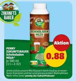 PENNY PENNY ZUKUNFTSBAUER Schokoladen Milch Angebot
