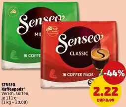 PENNY SENSEO Kaffeepads Angebot