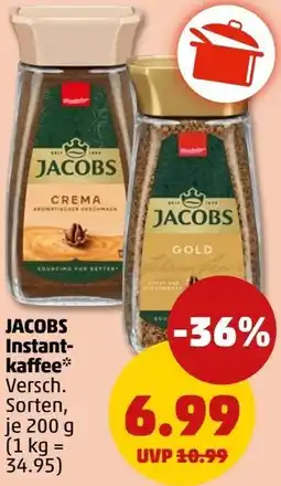 PENNY JACOBS Instantkaffee Angebot