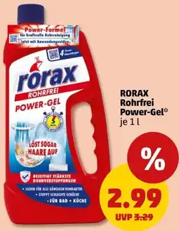 PENNY RORAX Rohrfrei Power-Gel Angebot