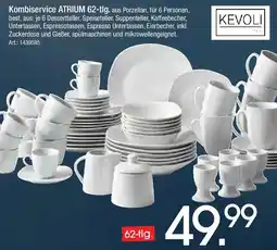 Zurbrüggen KEVOLI Kombiservice ATRIUM 62-tlg. Angebot