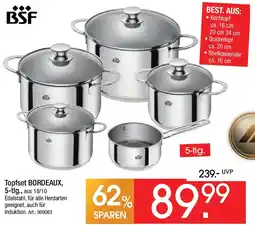 Zurbrüggen BSF Topfset BORDEAUX, 5-tlg. Angebot