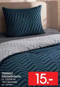 Zurbrüggen TRIANGLE Satinbettwäsche Angebot