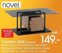 Zurbrüggen Novel Couchtisch JORDI Angebot