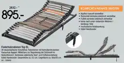 Zurbrüggen Dieter Knoll Federholzrahmen Top EL Angebot