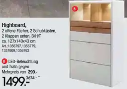 Zurbrüggen VENJAKOB Highboard Angebot