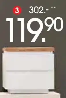 Zurbrüggen Novel Nachtkommode Angebot