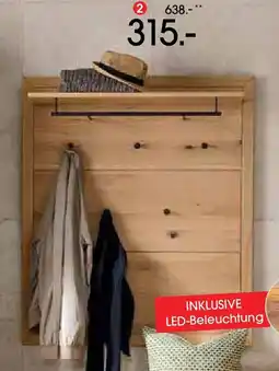 Zurbrüggen LINEA NATURA Garderobenpaneel Angebot