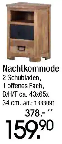 Zurbrüggen Nachtkommode Angebot