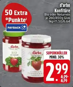Edeka d'arbo Konfitüre Angebot
