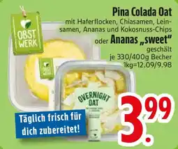 Edeka Pina Colada Oat oder Ananas ,,sweet" Angebot