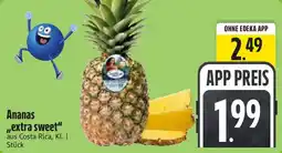 Edeka Ananas „,extra sweet" Angebot