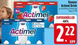 Edeka Danone Actimel Drink Angebot