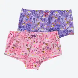 NKD Kinder-Mädchen-Panty mit hohem Baumwollanteil, 2er-Pack Angebot
