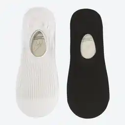 NKD Damen-Füßlinge mit hohem Baumwollanteil, 2er-Pack Angebot