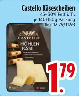 Edeka Castello Käsescheiben Angebot