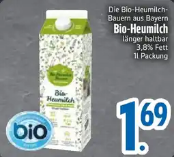Edeka Die Bio-Heumilch Bauern aus Bayern Bio-Heumilch Angebot
