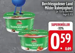 Edeka Berchtesgadener Land Milder Rahmjoghurt Angebot