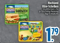 Edeka Hochland Käse-Scheiben Angebot