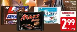 Edeka Mars, Snickers Minis Angebot