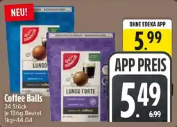 Edeka Coffee Balls Angebot