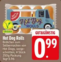 Edeka Hot Dog Rolls Angebot